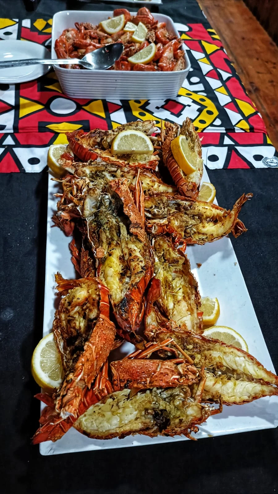 Lobsteressen am Abend