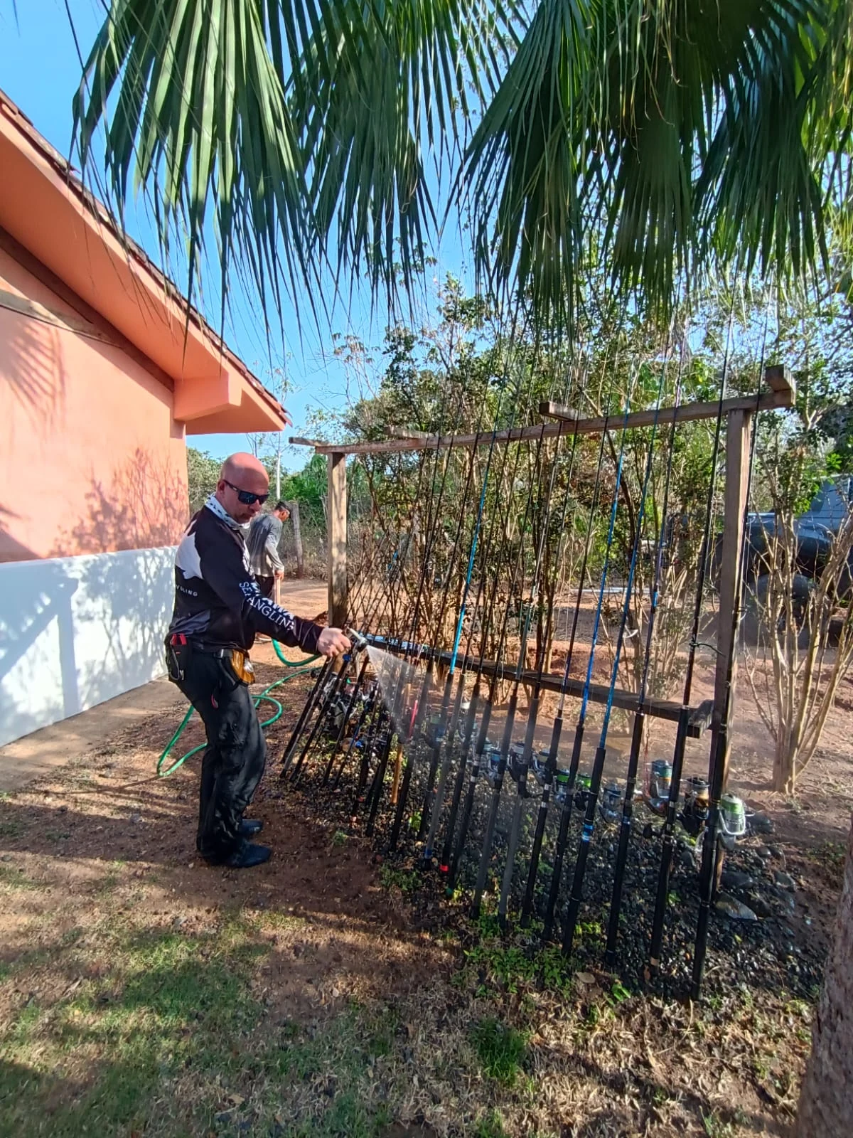 Panama rod cleaning