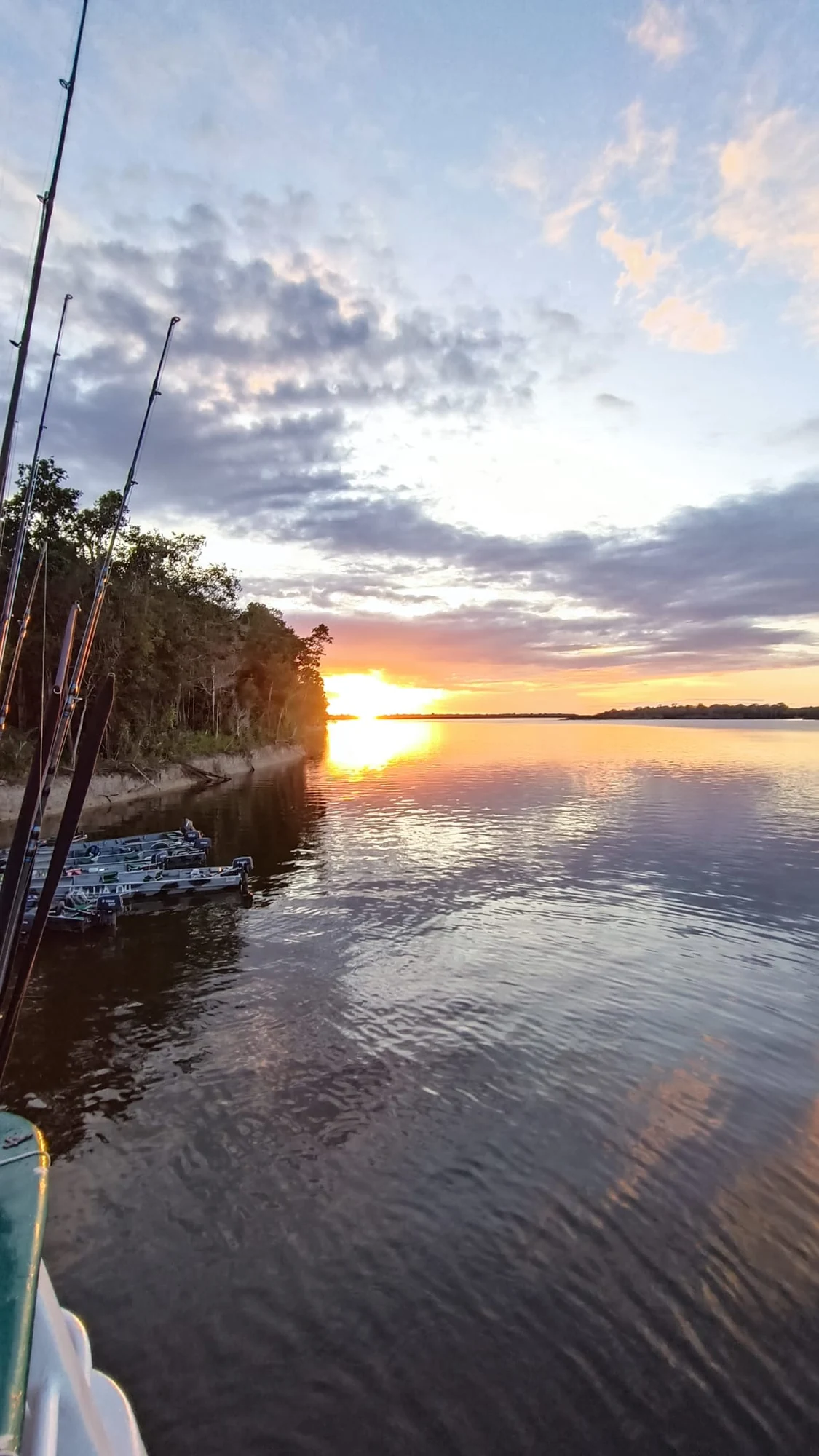 Rio Negro Sonnenuntergang