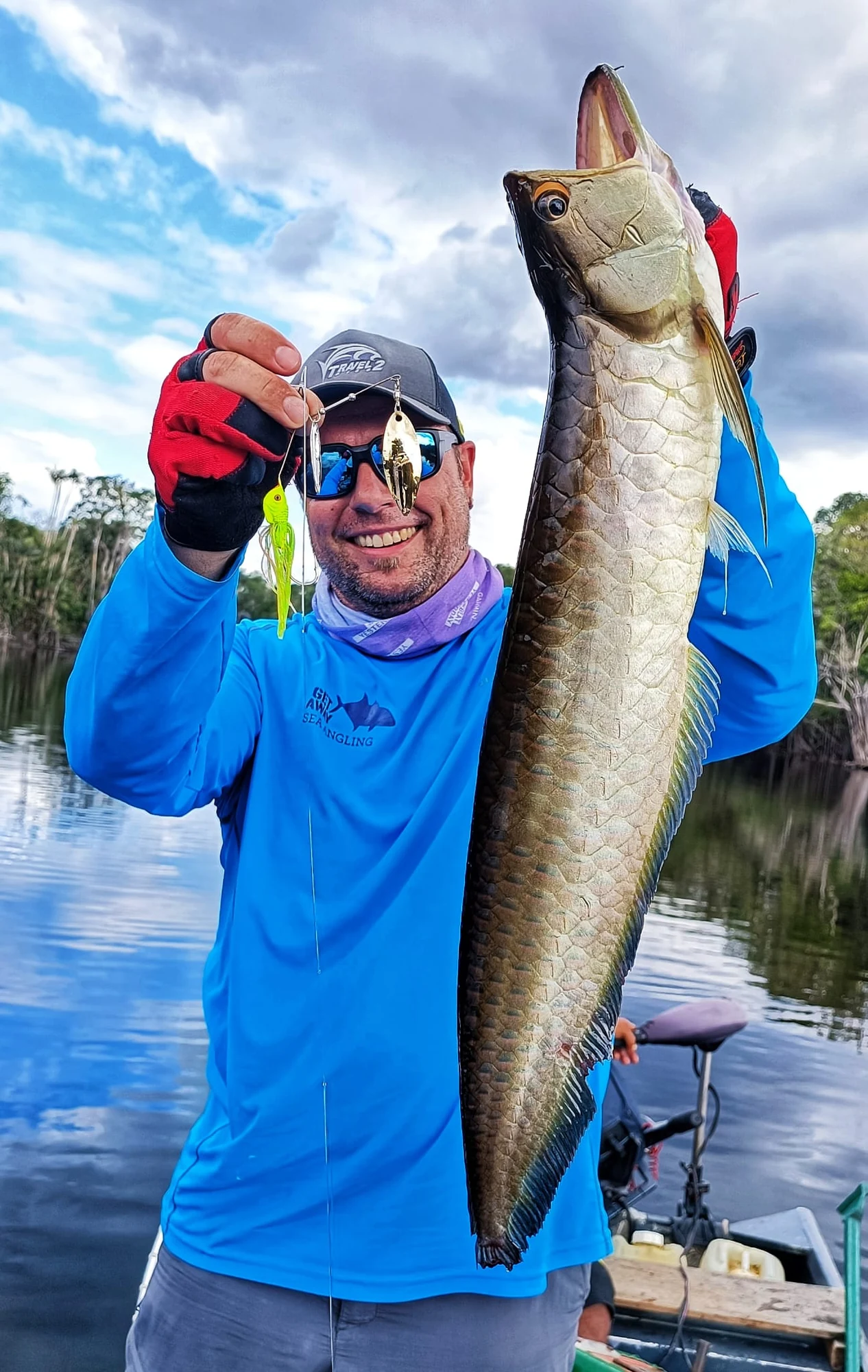 Robert Arowana 2 auf Spinnerbait