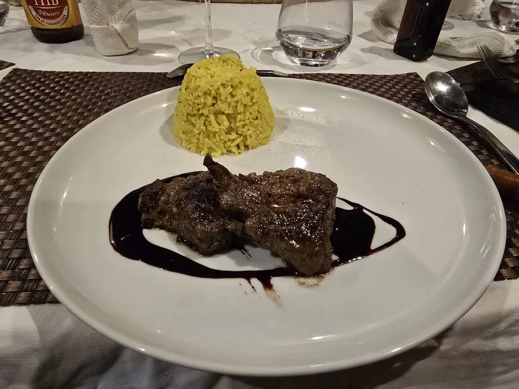 Abendessen im Radama Islands Resort