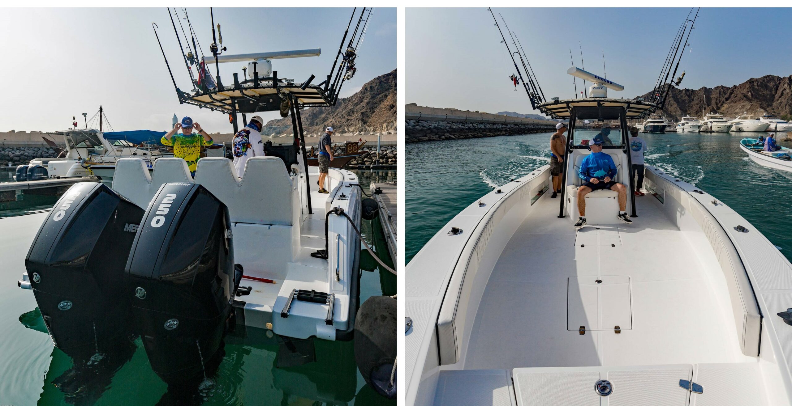 angelreisen nach muscat boot collage 1 scaled fishing holiday oman