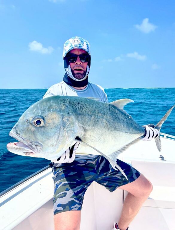 Nice Giant Trevally from Maldives