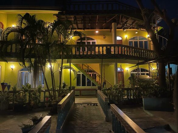 Das Gästehaus auf den Malediven