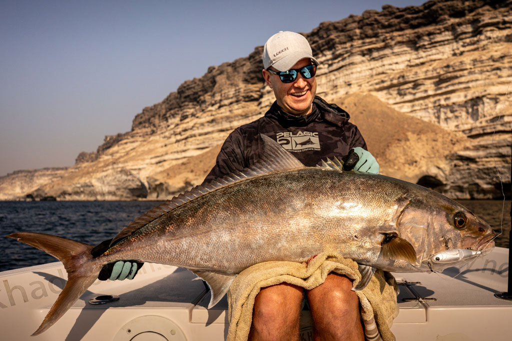 Big Amberjack on light tackle.