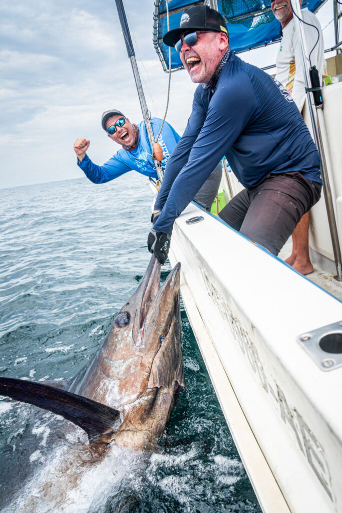 Heiko mit Blue Marlin