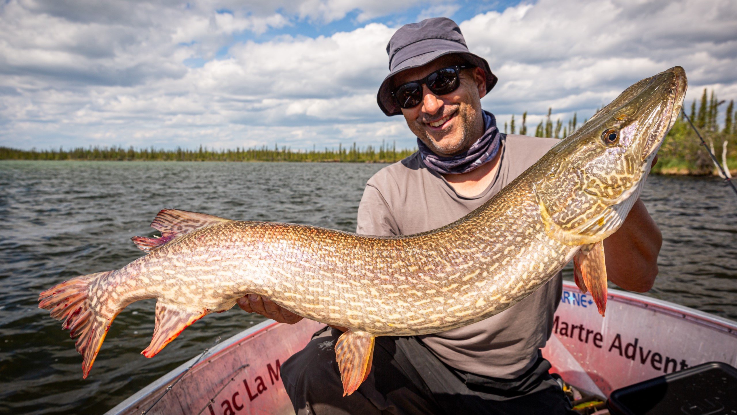 CANADA - LAC LA MARTRE 24 kanada hecht 5 canada fishing trip