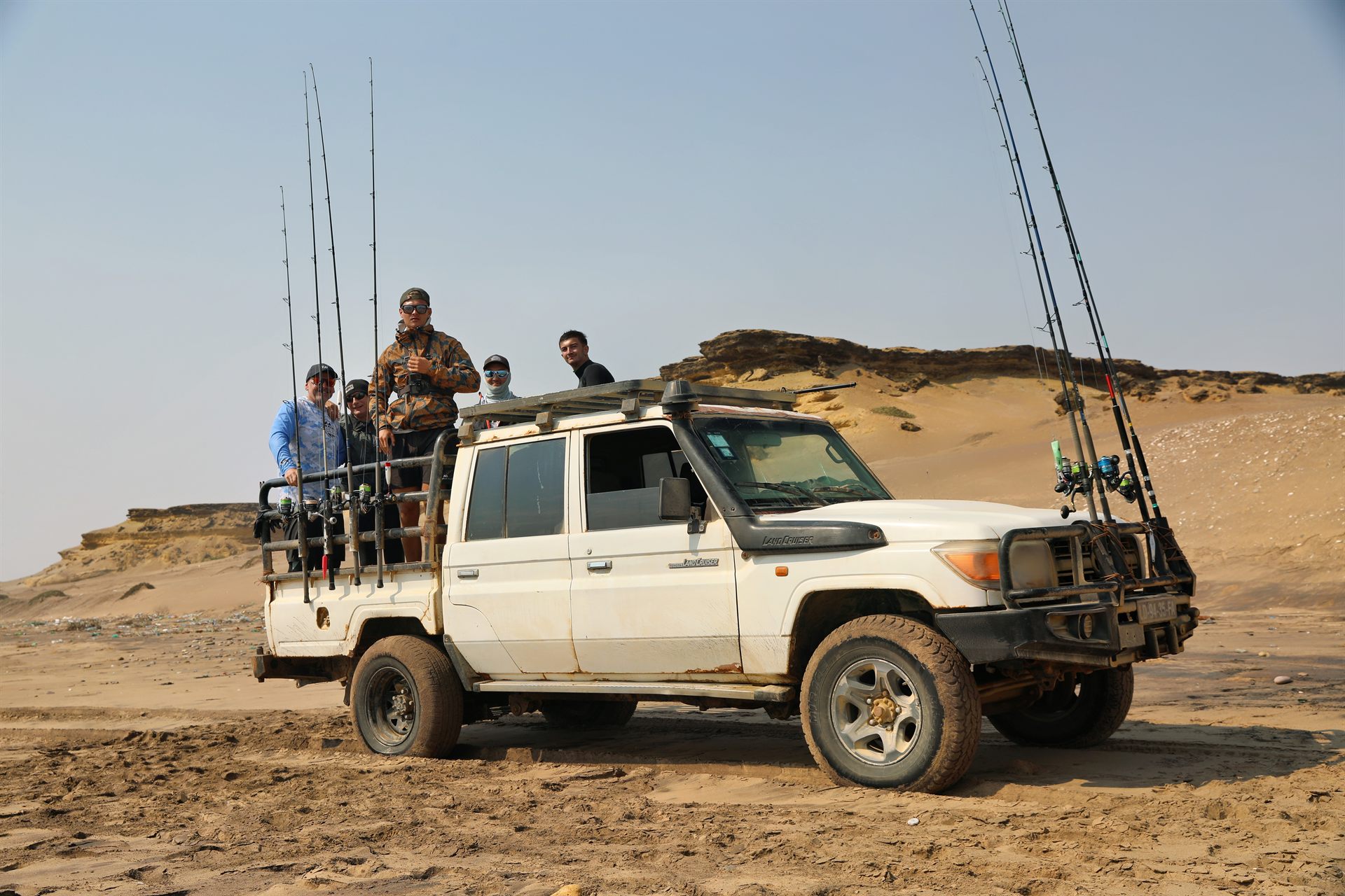 3 flamingo surf fishing angola